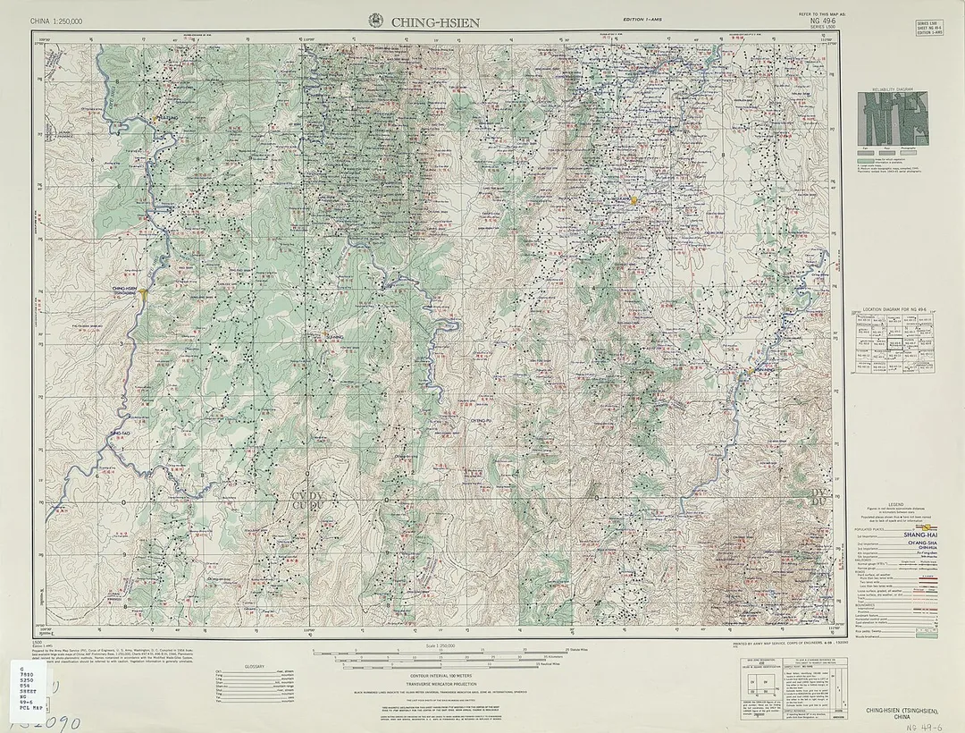 China AMS Topographic Maps