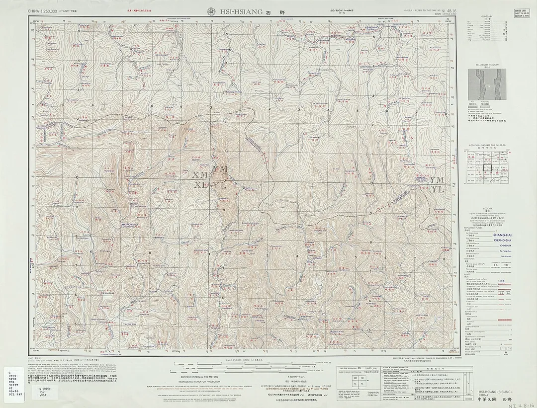 China AMS Topographic Maps