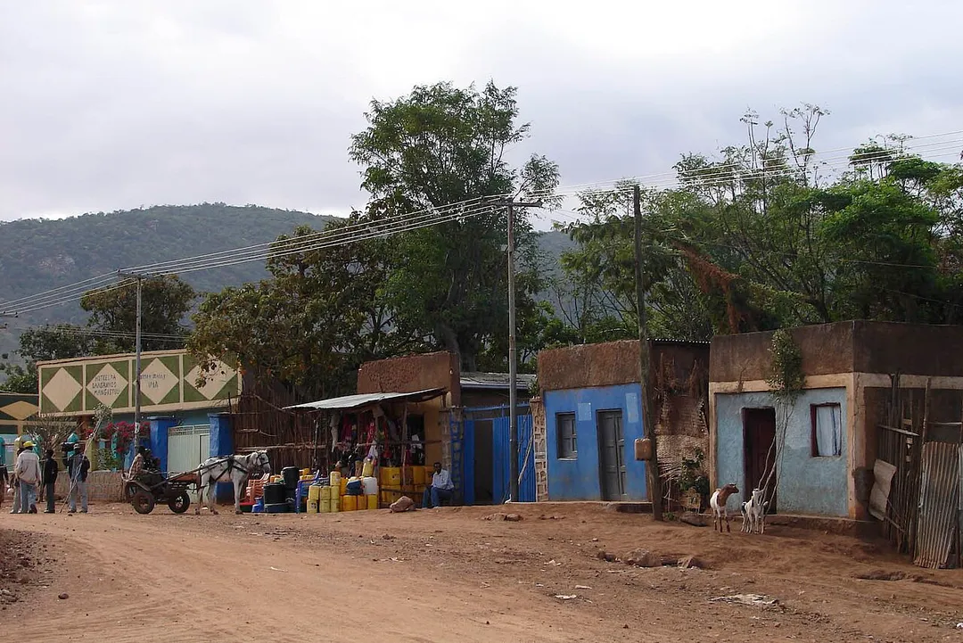 Street in Yabelo (Ethiopia)