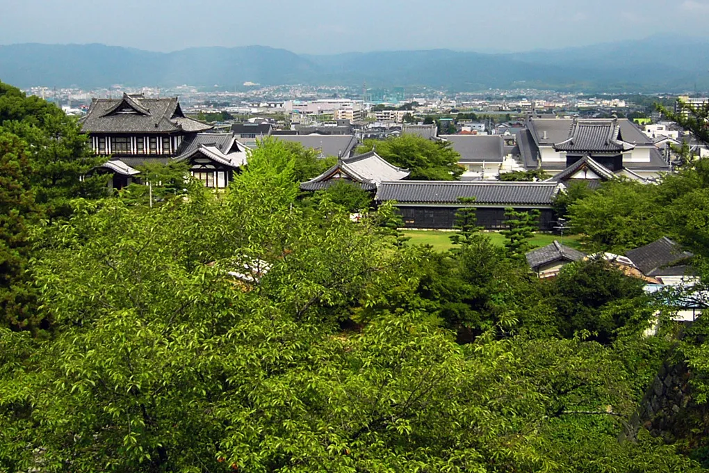 Koriyama Castle in Yamatokoriyama, Nara