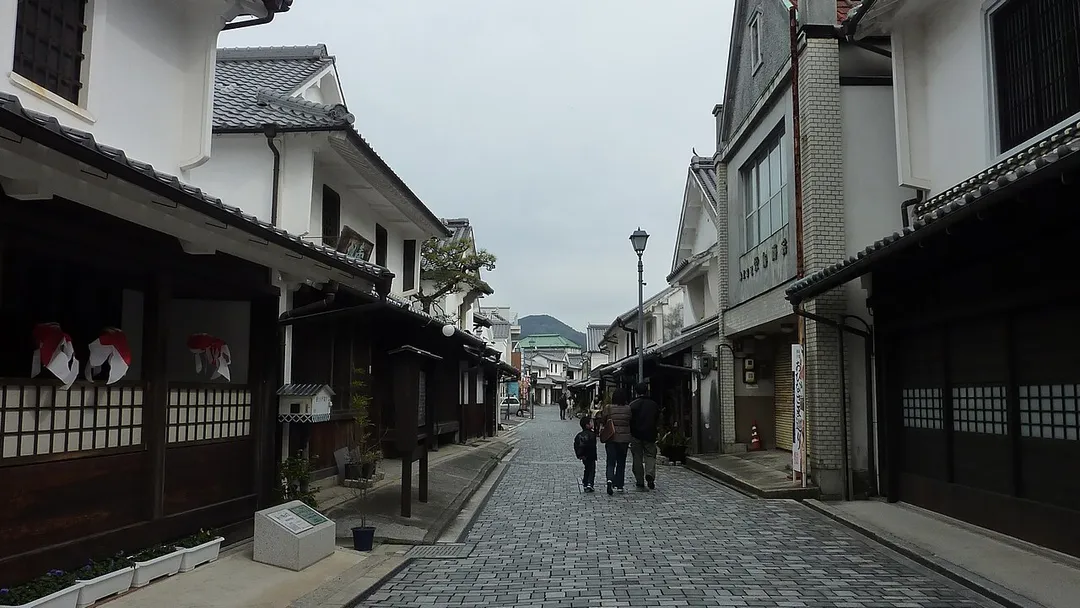 The Important Preservation Districts for Groups of Historic Buildings in Yanai City, Yamaguchi, Japan.