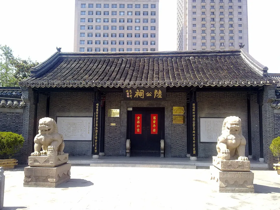 Lu xiufu Temple — in Yancheng city, Jiangsu Provence, southeast China.
Architecture of the Song Dynasty.
