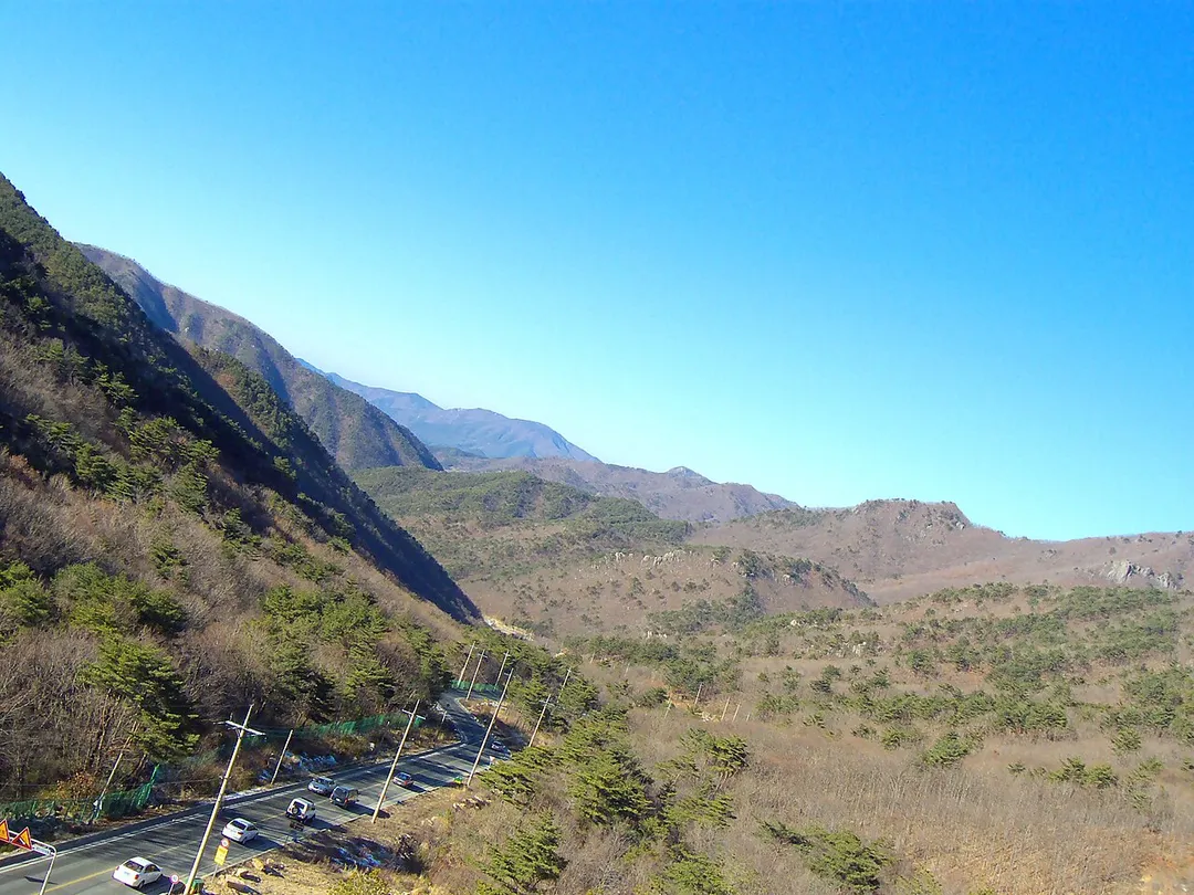 View from Eden Valley, Yangsan, South Korea
