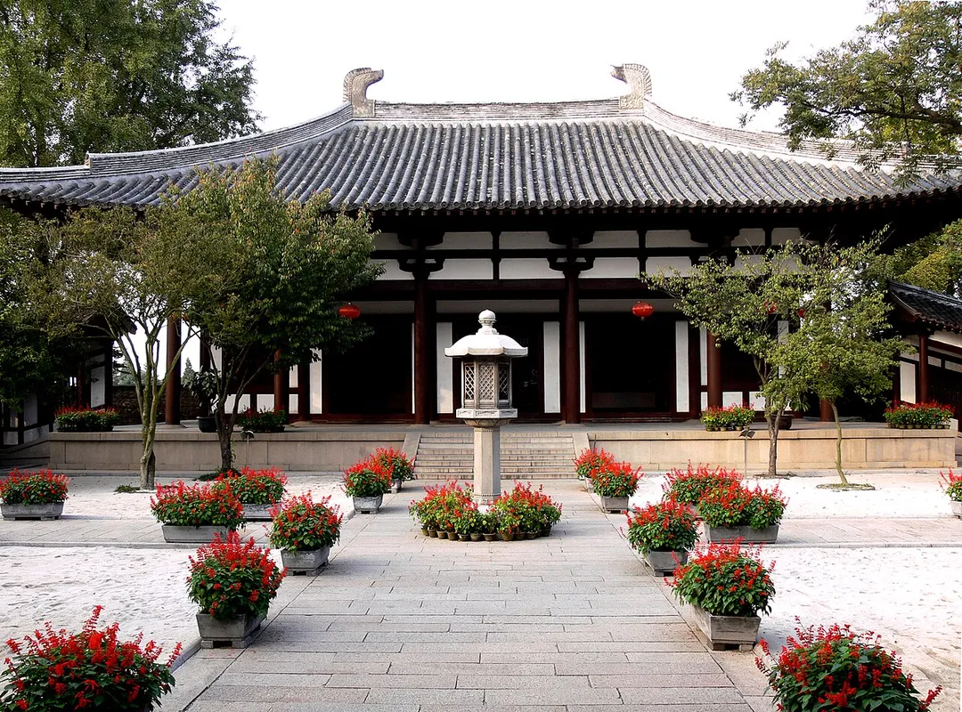 Monk Ganjin memorial Hall, Yangzhou 扬州大明寺鉴真和尚纪念堂