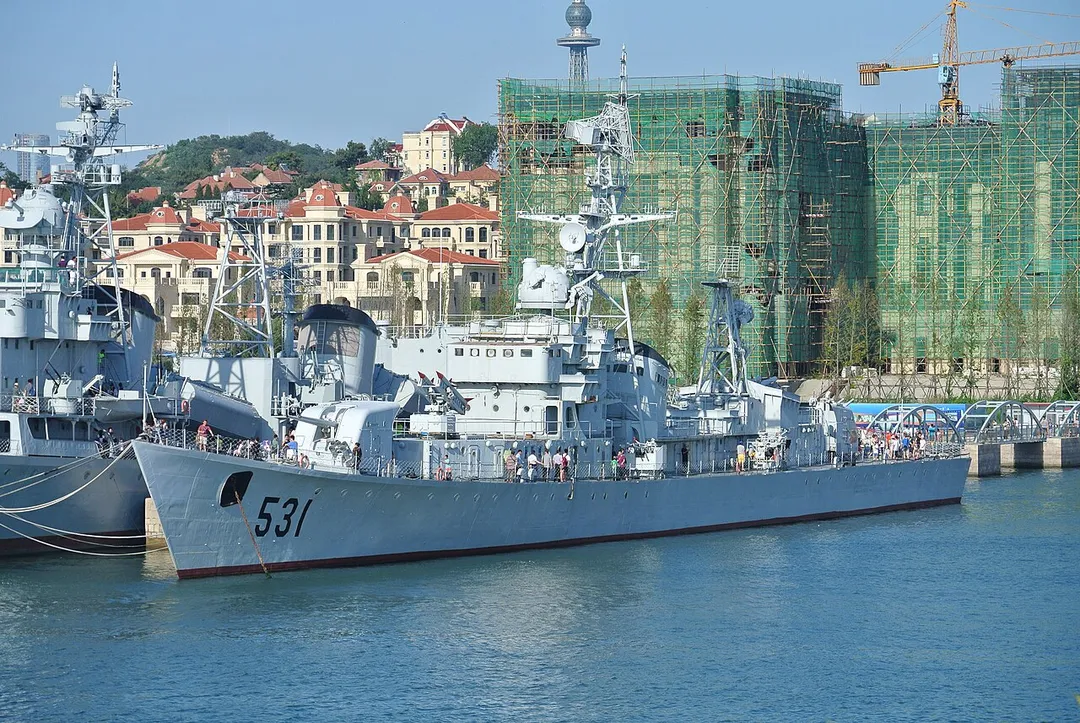 Qingdao Chinese Naval Museum: Frigate Yingtan