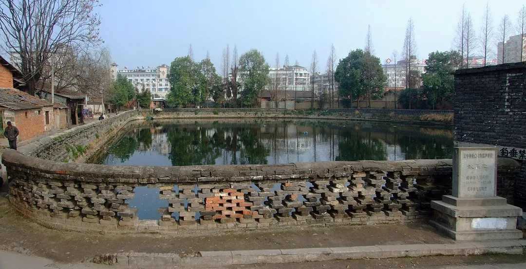 Yinma pool in Hanzhong,Shannxi,China