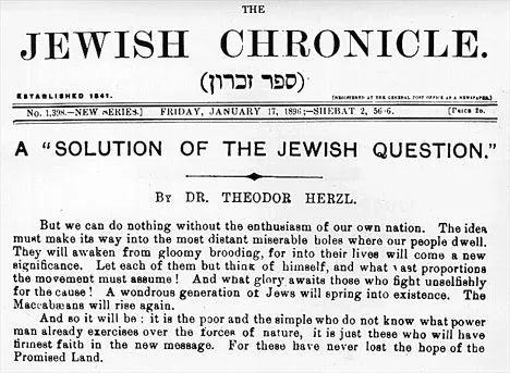The Jewish Chronicle. January 17 1896