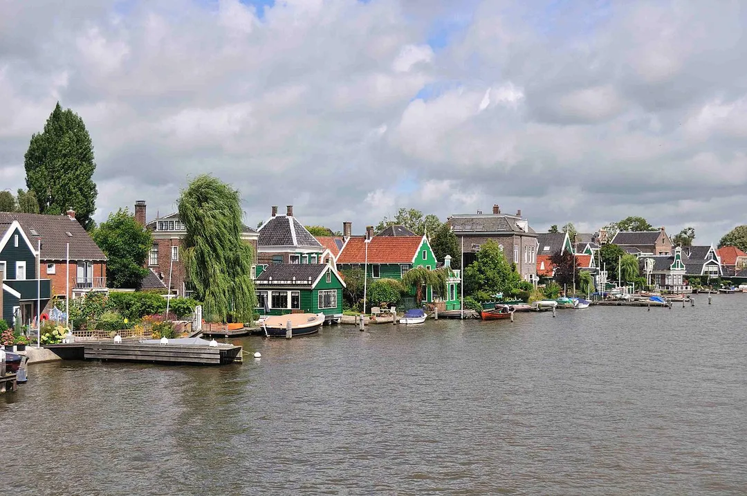 Gortershoek Zaandijk, opposite Zaanse Schans, Zaanse Schans.