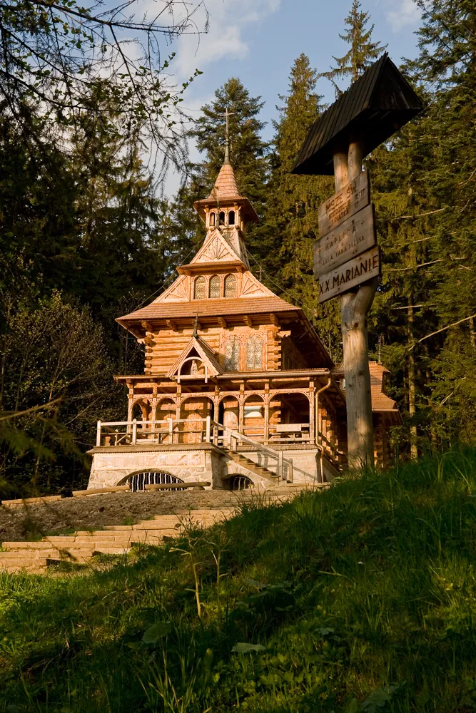 Wooden Chapel in Jaszczurowka, Zakopane