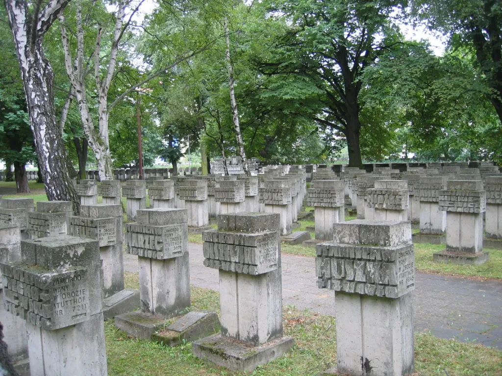 Gdansk, Poland, Zaspa Cemetery