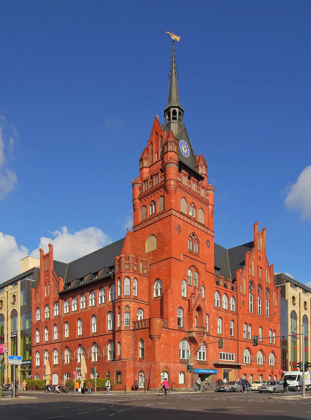 Berlin-Steglitz, old Town Hall.