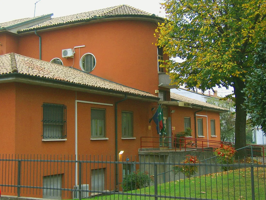 Town hall in Zelo Buon Persico (LO), Italy