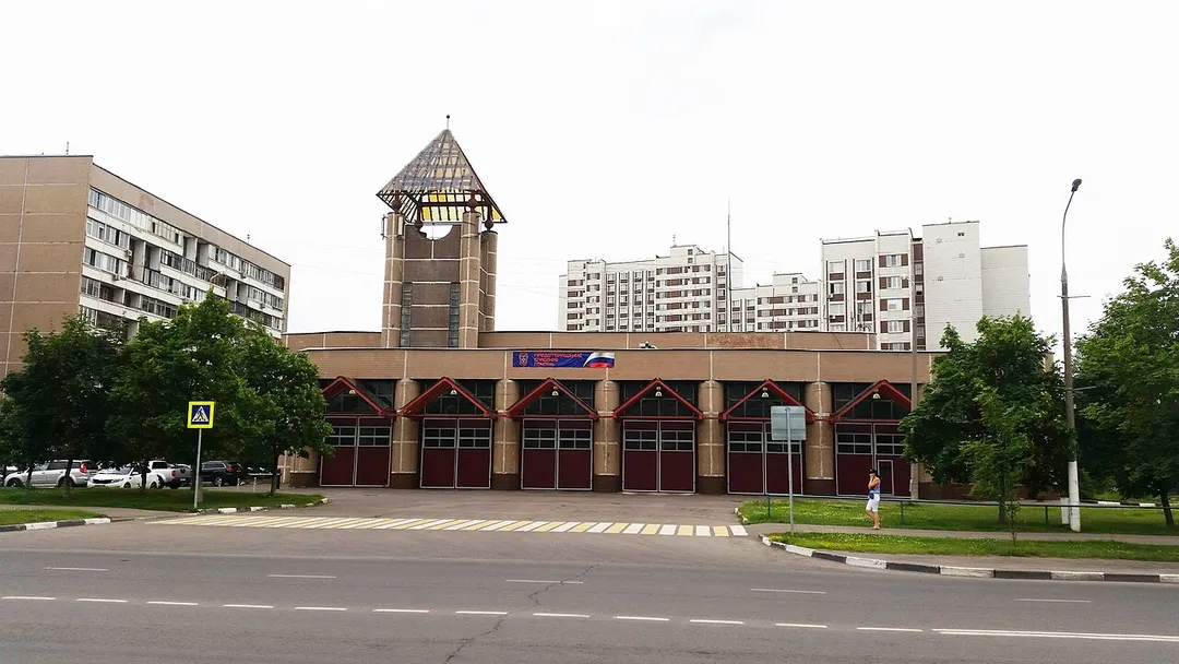 Пожарная часть № 64 в Жулебино.