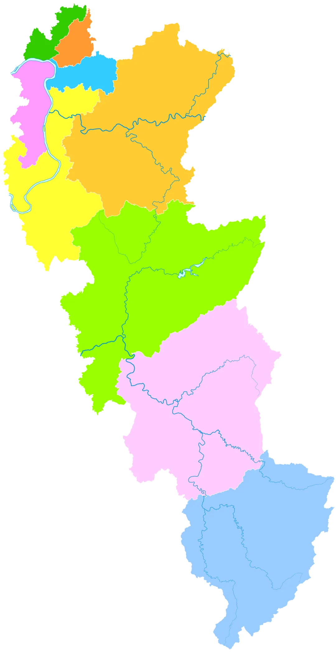 ​administrative divisions of Zhuzhou City, Hunan, China
