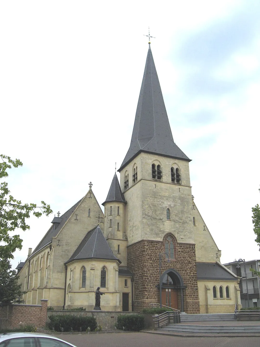 Church of Saint Hubert and Saint Vincent in Zolder, Heusden-Zolder, Limburg, Belgium