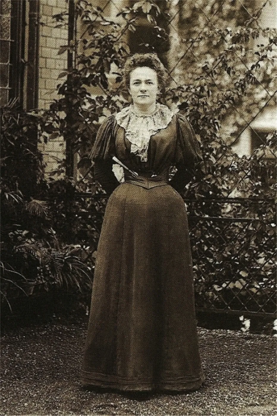 Clara Zetkin during a congress in Zurich 1897